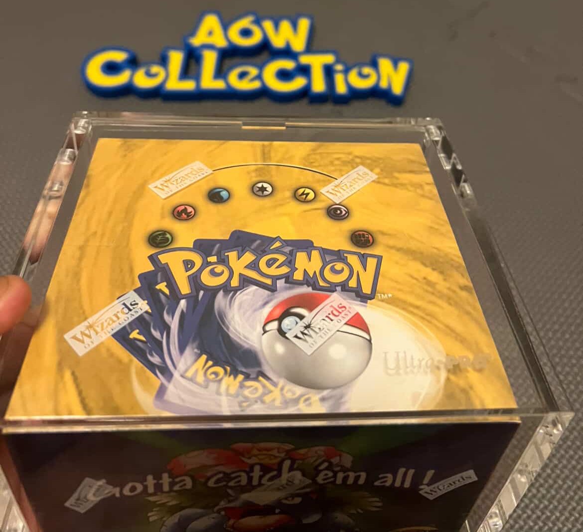 1999 POKEMON Base set booster box BLUE WING